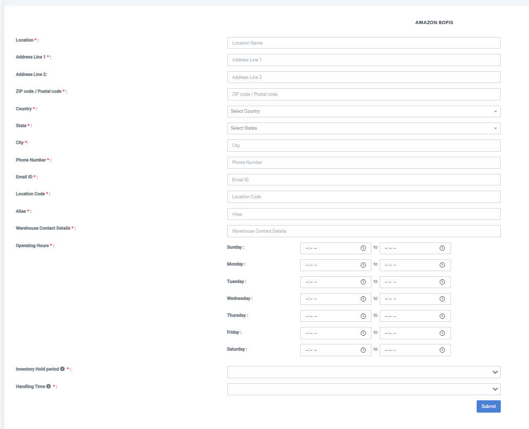 Integrating Amazon Bopis With EasyEcom